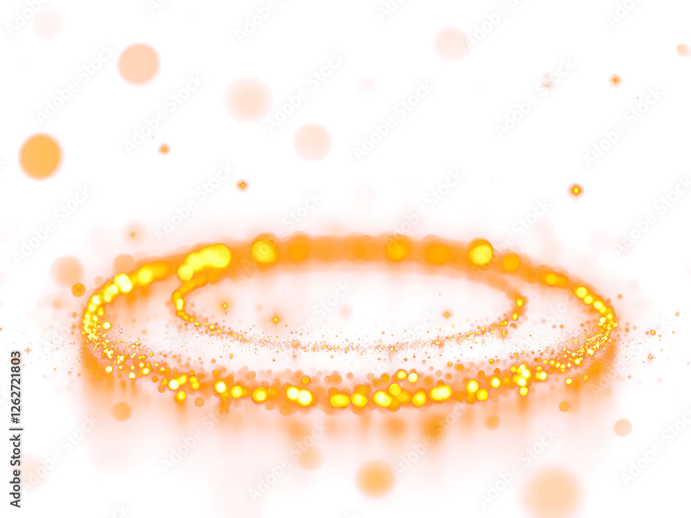 Magic gold circle sparkling shiny podium png clipart transparent