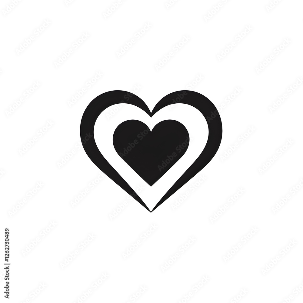 heart silhouette heart silhouette