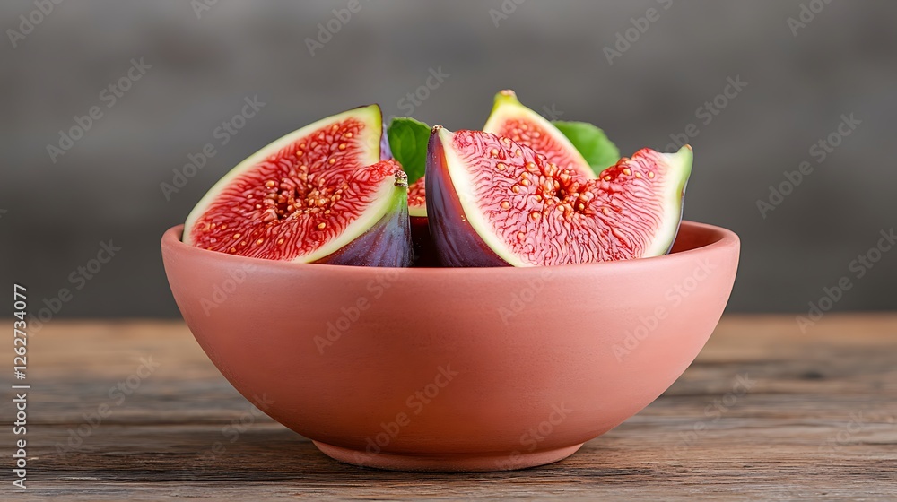 Fresh figs harvest kitchen table food photography natural light close-up healthy eating