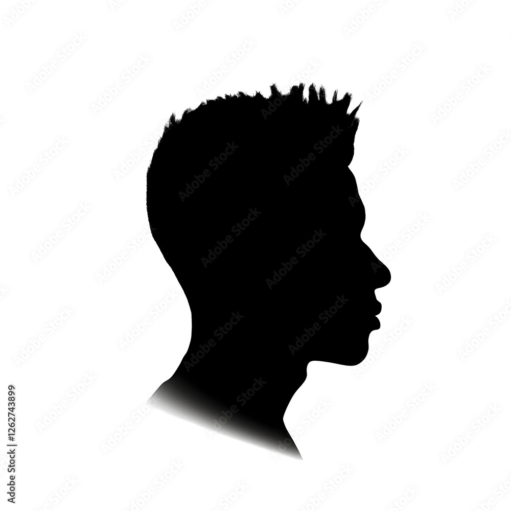 headshot silhouette headshot silhouette