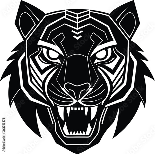 tiger head tattoo