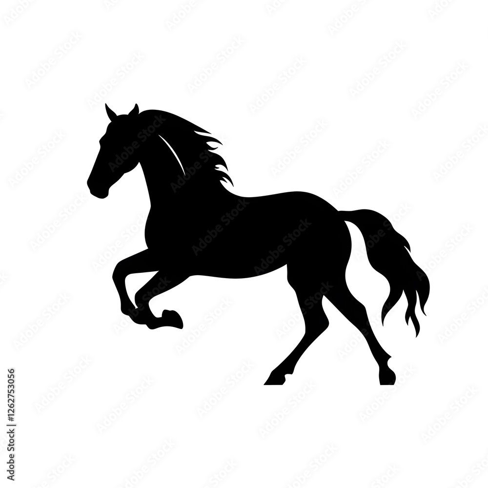 clipart horse silhouette