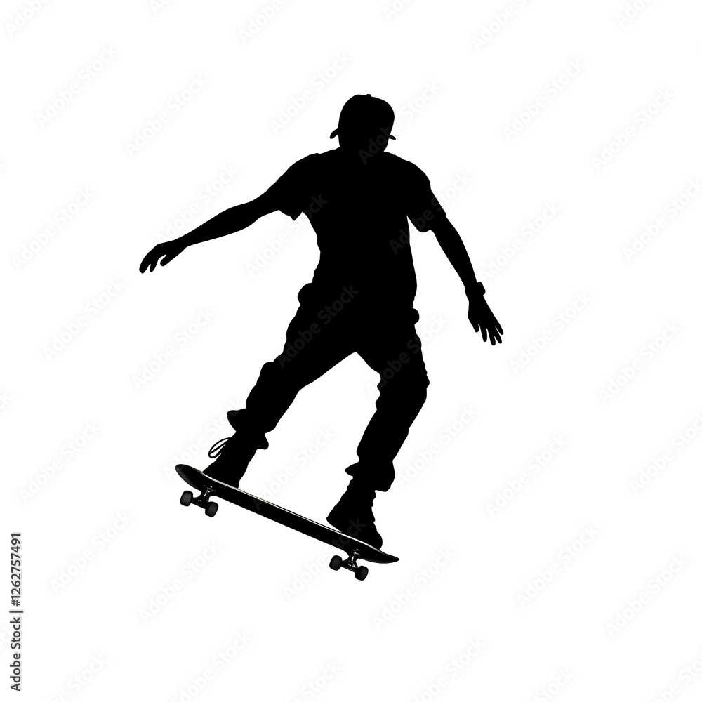 skateboard silhouette skateboard silhouette
