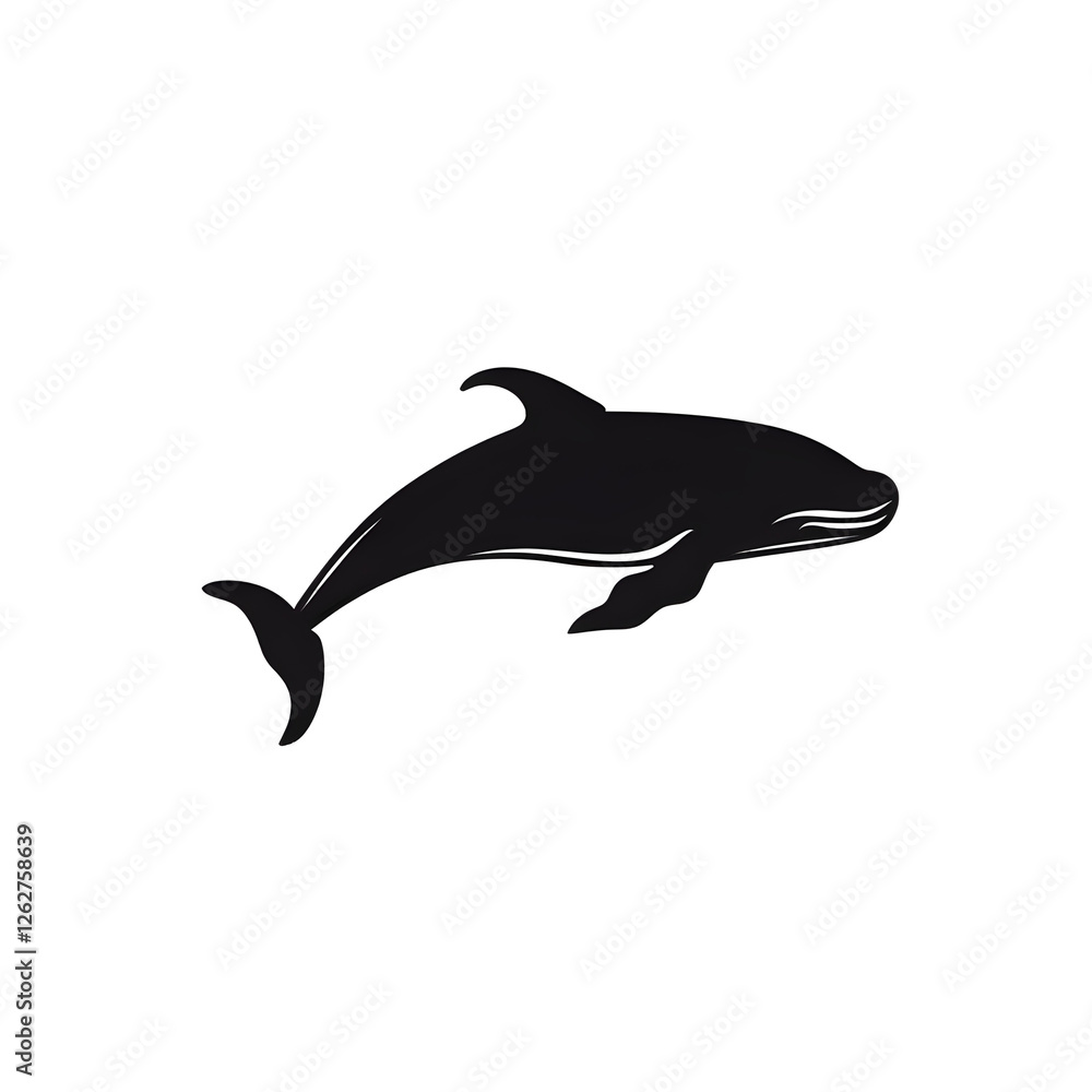Fototapeta premium whale silhouette