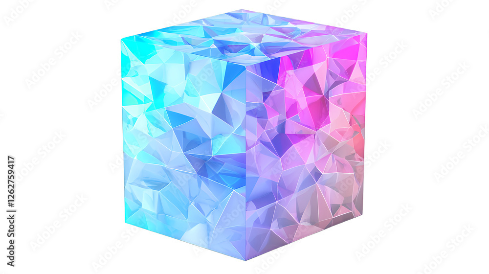 a cube made of triangles on a transparent background, PNG image, PNG file, Generative art. a cube made of triangles on a transparent background, PNG image, PNG file, Generative art.