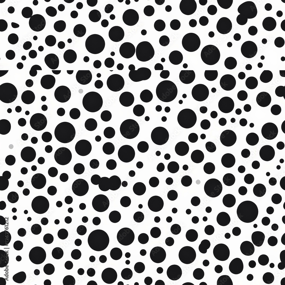 A hypnotic optical illusion pattern, where black and white circles create a mesmerizing movement effect for a bold and graphic look A hypnotic optical illusion pattern, where black and white circles create a mesmerizing movement effect for a bold and graphic look