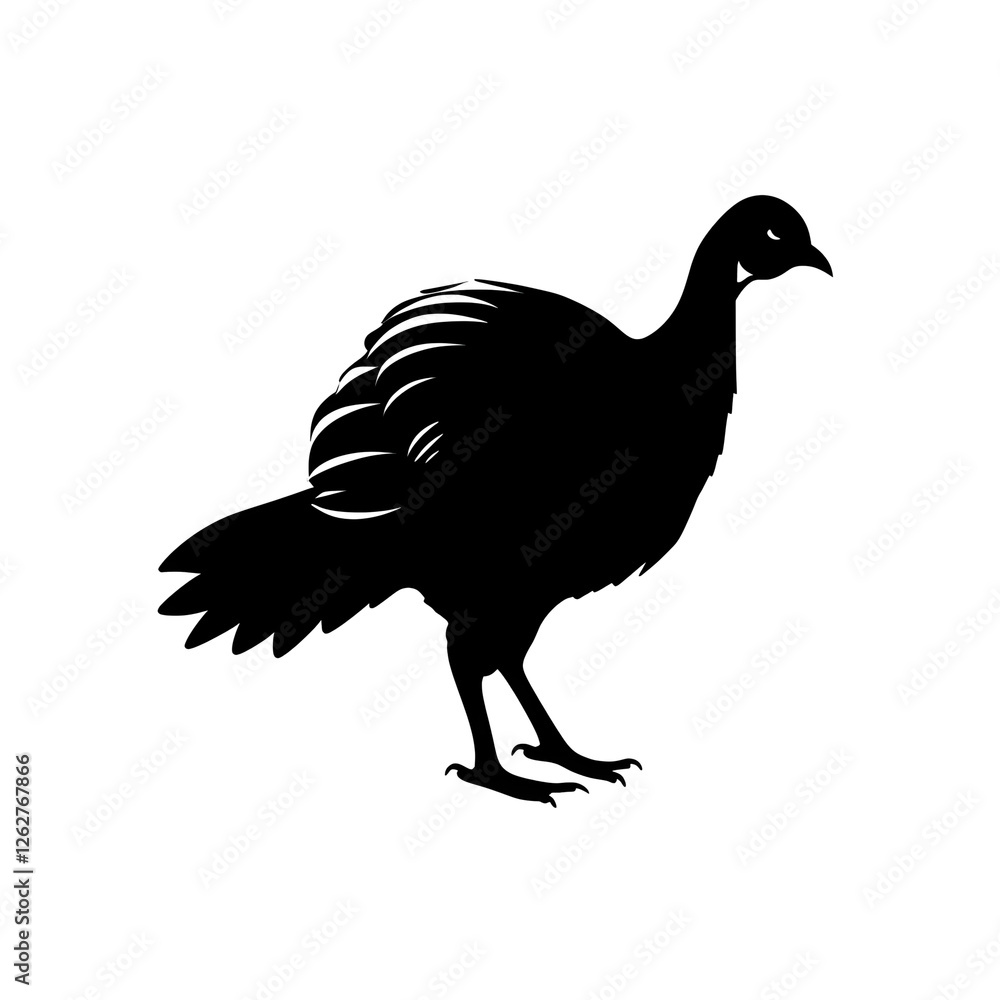 Fototapeta premium turkey silhouette
