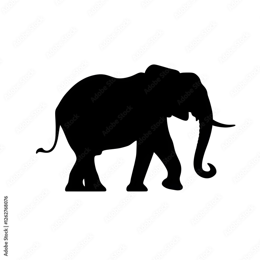 Fototapeta premium elephant silhouette