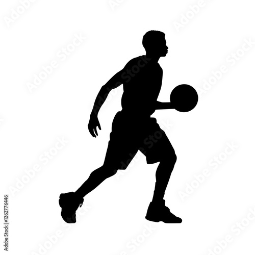 basketball player silhouette