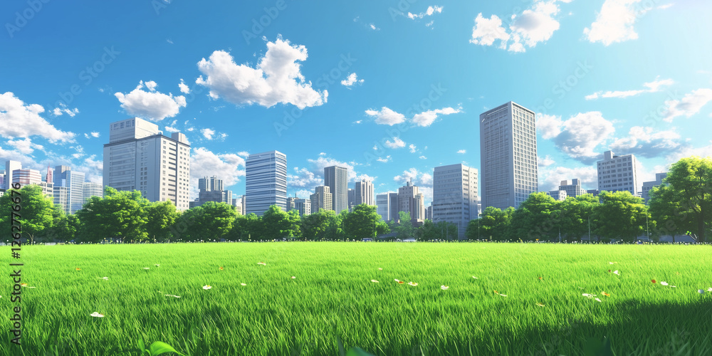 Urban Serenity: The Anime City Beyond the Field Urban Serenity: The Anime City Beyond the Field