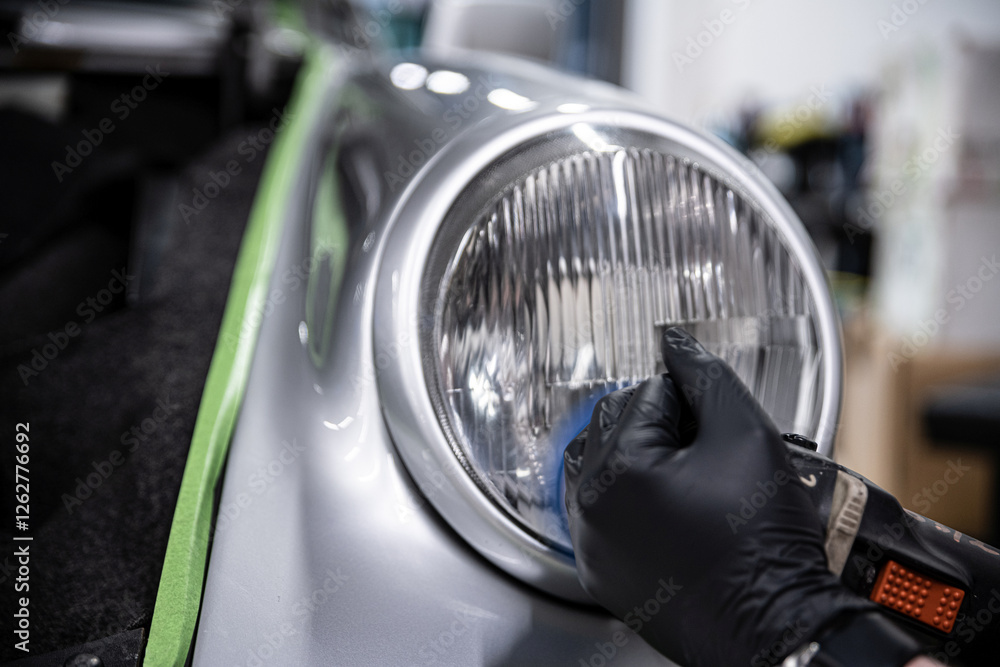 Headlight polishing removes fog and scratches, restoring clarity and enhancing nighttime visibility for a safer drive