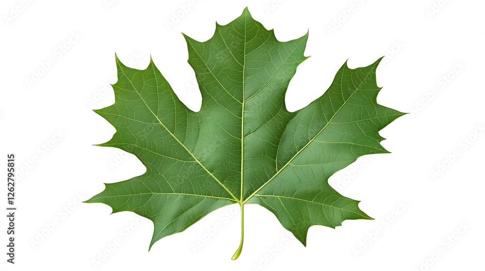 a single green leaf isolated on a transparent background, PNG image, PNG file, Generative art. a single green leaf isolated on a transparent background, PNG image, PNG file, Generative art.