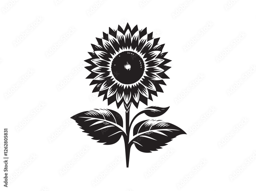Sunflower Silhouette Images Sunflower Silhouette Images
