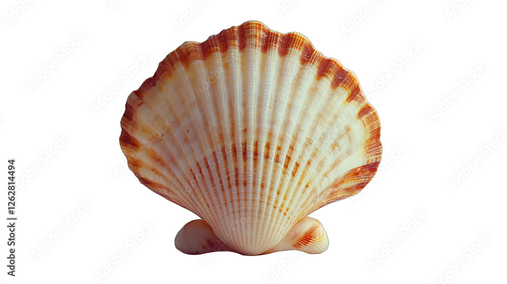 a sea shell on a transparent background, PNG image, PNG file, Generative art. a sea shell on a transparent background, PNG image, PNG file, Generative art.