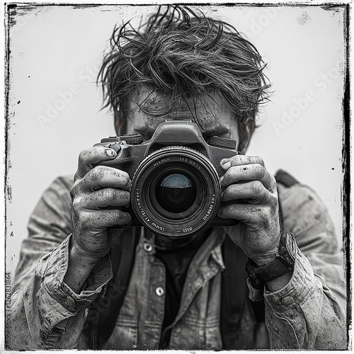 Photographer taking a picture 