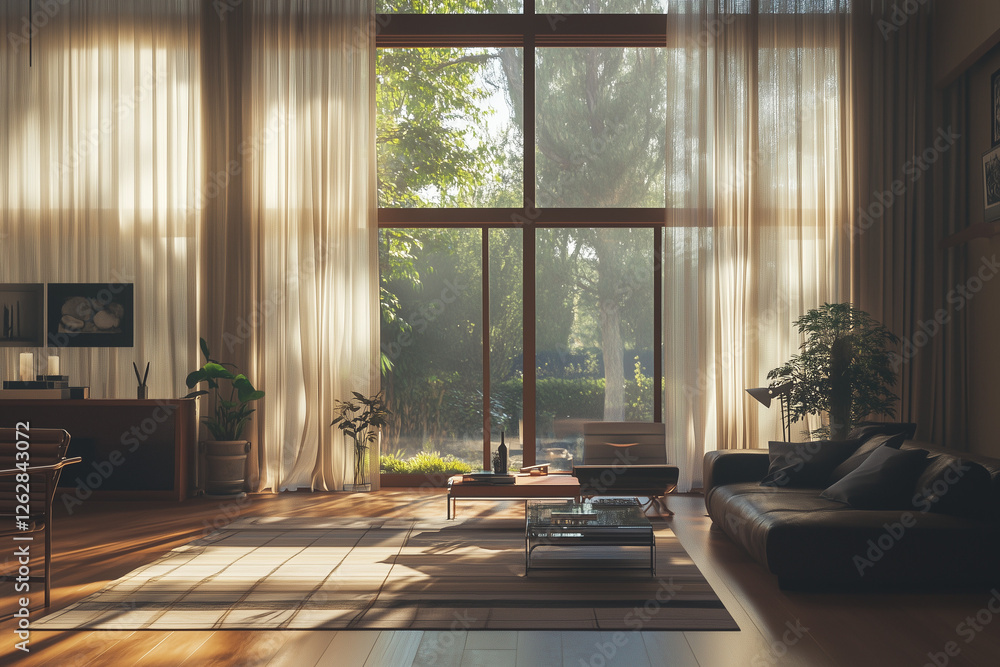 modern interior design and curtain style modern interior design and curtain style
