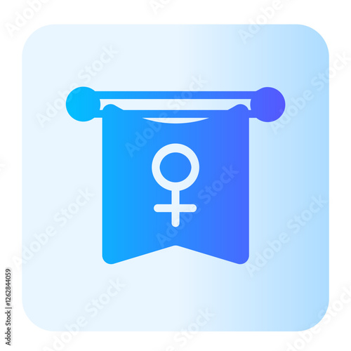 College Sorority gradient icon