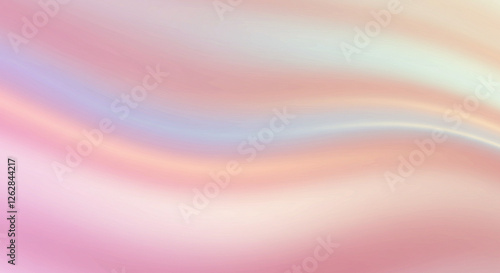Abstract Background Featuring Warm Hues and Fluid Lines