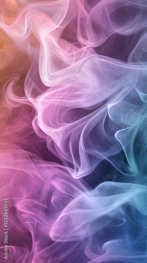 Fototapeta premium Abstract Colorful Smoke Design