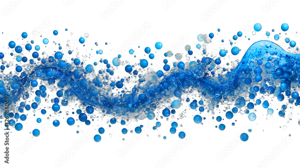 an animation of a blue liquid with bubbles on a transparent background, PNG image, PNG file, Generative art. an animation of a blue liquid with bubbles on a transparent background, PNG image, PNG file, Generative art.