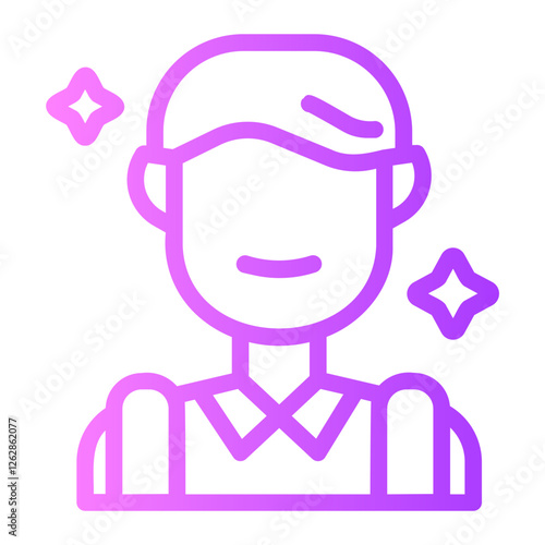 student gradient icon