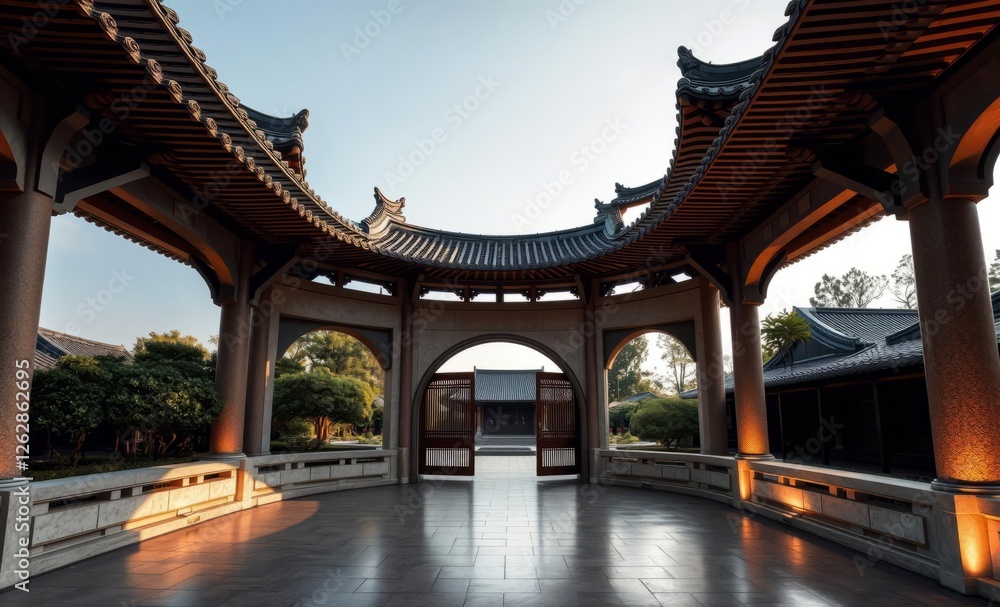 Circular gate in a chinese garden (suzhou) chinese architecture architecture culture china chinese travel temple asia building traditional Circular gate in a chinese garden (suzhou) chinese architecture architecture culture china chinese travel temple asia building traditional