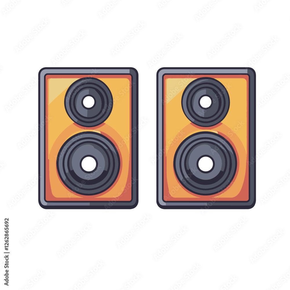 Minimalist Speaker Volume Line Icon Vector Illustration Minimalist Speaker Volume Line Icon Vector Illustration