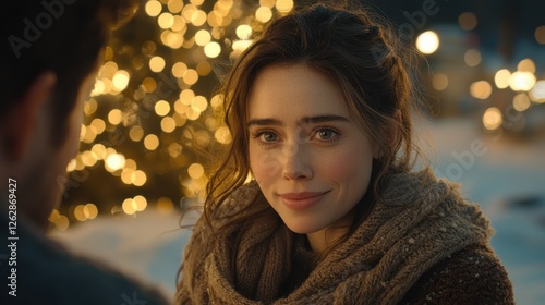 Wallpaper Mural Close-Up Shot of an Individual with Reflective Expression Outdoors Torontodigital.ca