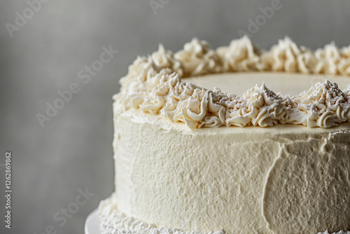 Delightful dessert centerpiece. Generative AI