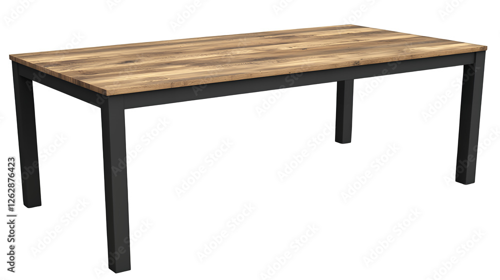 a wooden dining table with a white top on a transparent background, PNG image, PNG file, Generative art. a wooden dining table with a white top on a transparent background, PNG image, PNG file, Generative art.