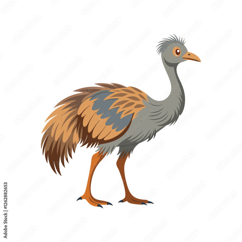 Naklejka premium emu