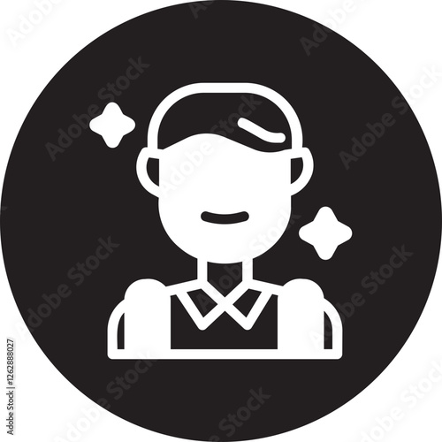 student glyph icon