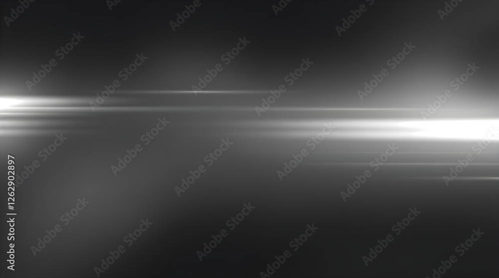Abstract futuristic background with glowing horizontal light streaks in monochrome gradients, high contrast, smooth motion blur effect, sleek and minimal design Abstract futuristic background with glowing horizontal light streaks in monochrome gradients, high contrast, smooth motion blur effect, sleek and minimal design