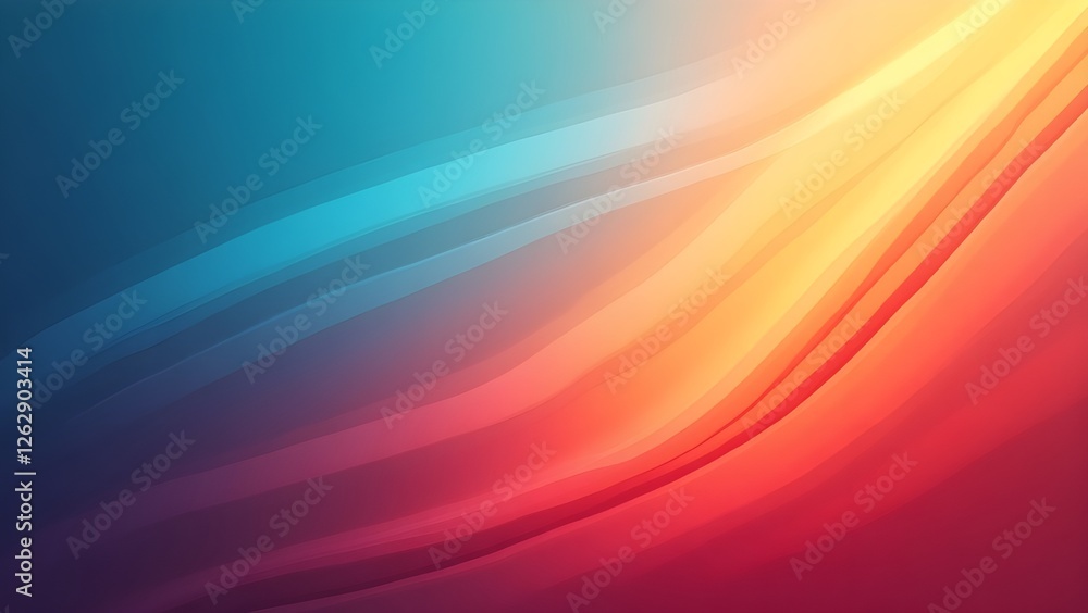 Obraz premium Abstract Orange Blue Red Noise Texture in Gradient Hues for Modern Banner Design