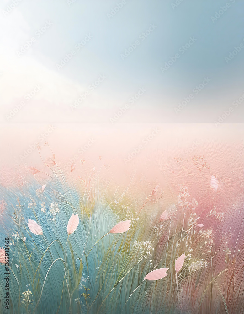 Naklejka premium blue sky with clouds backround wallpaper