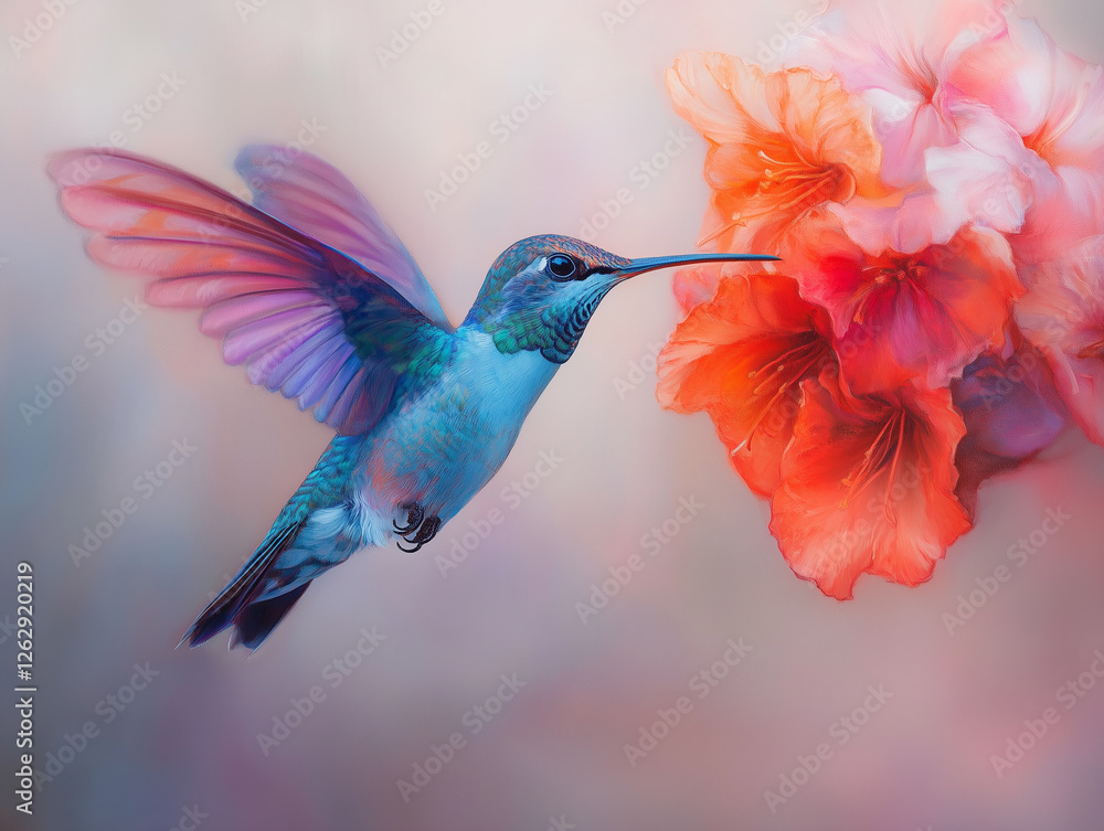 Fototapeta premium 벌새