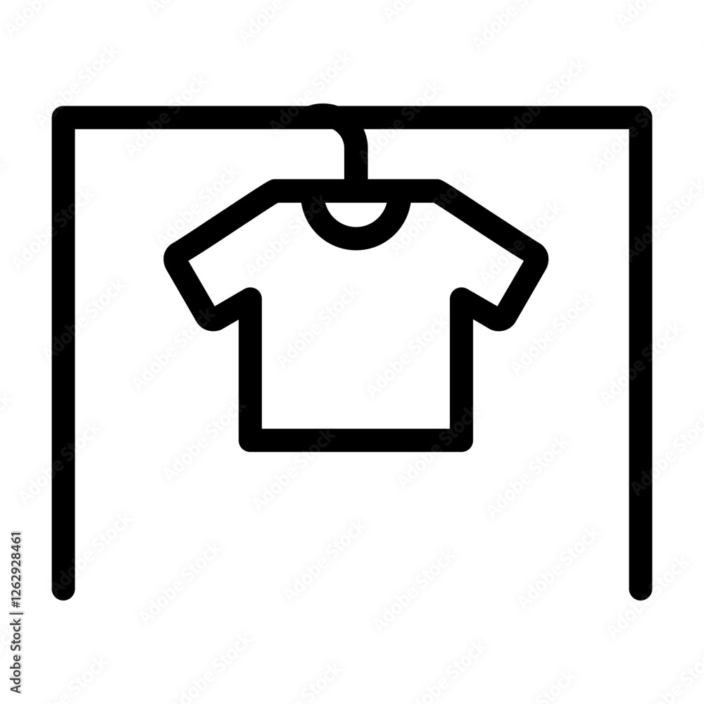 Cloth Hanger Icon Cloth Hanger Icon