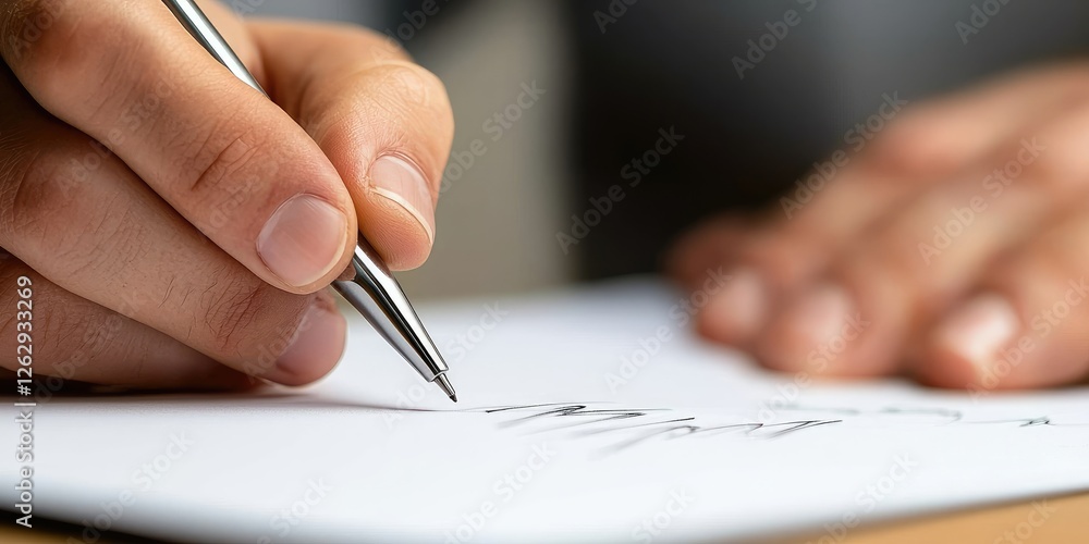Professional individual signing a digital document with a stylus on a tablet, highlighting digital identity and compliance regulations, minimalist office setting, neutral Professional individual signing a digital document with a stylus on a tablet, highlighting digital identity and compliance regulations, minimalist office setting, neutral