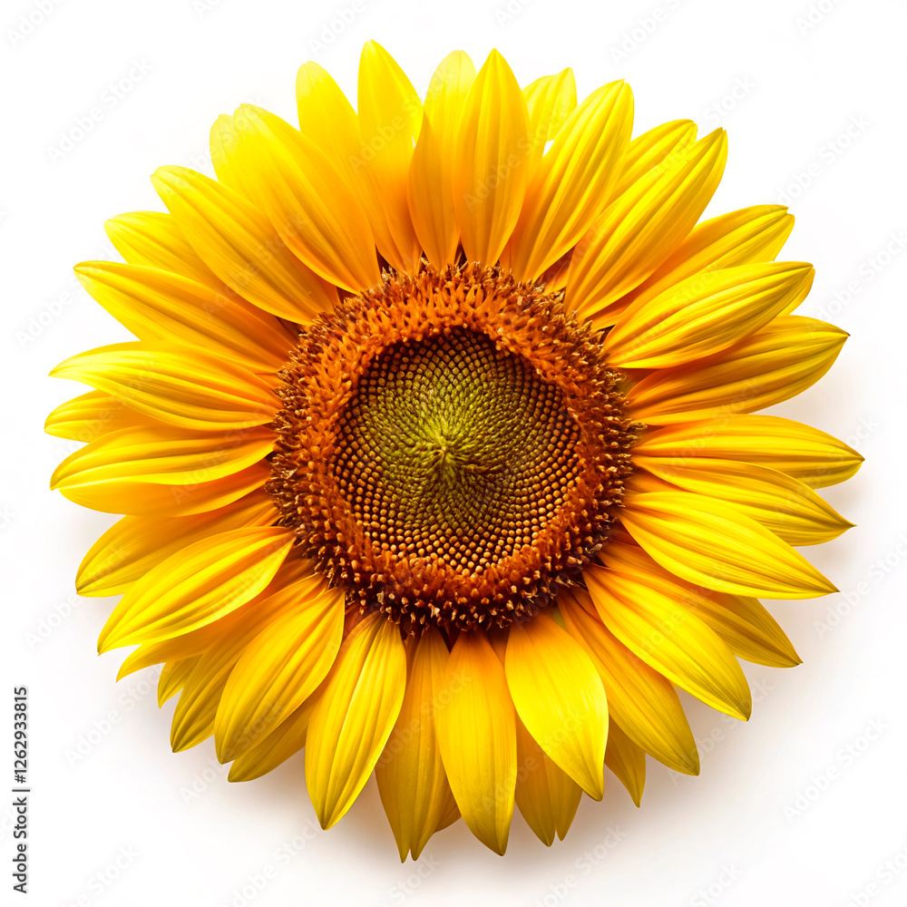 sunflower isolated on white background sunflower isolated on white background