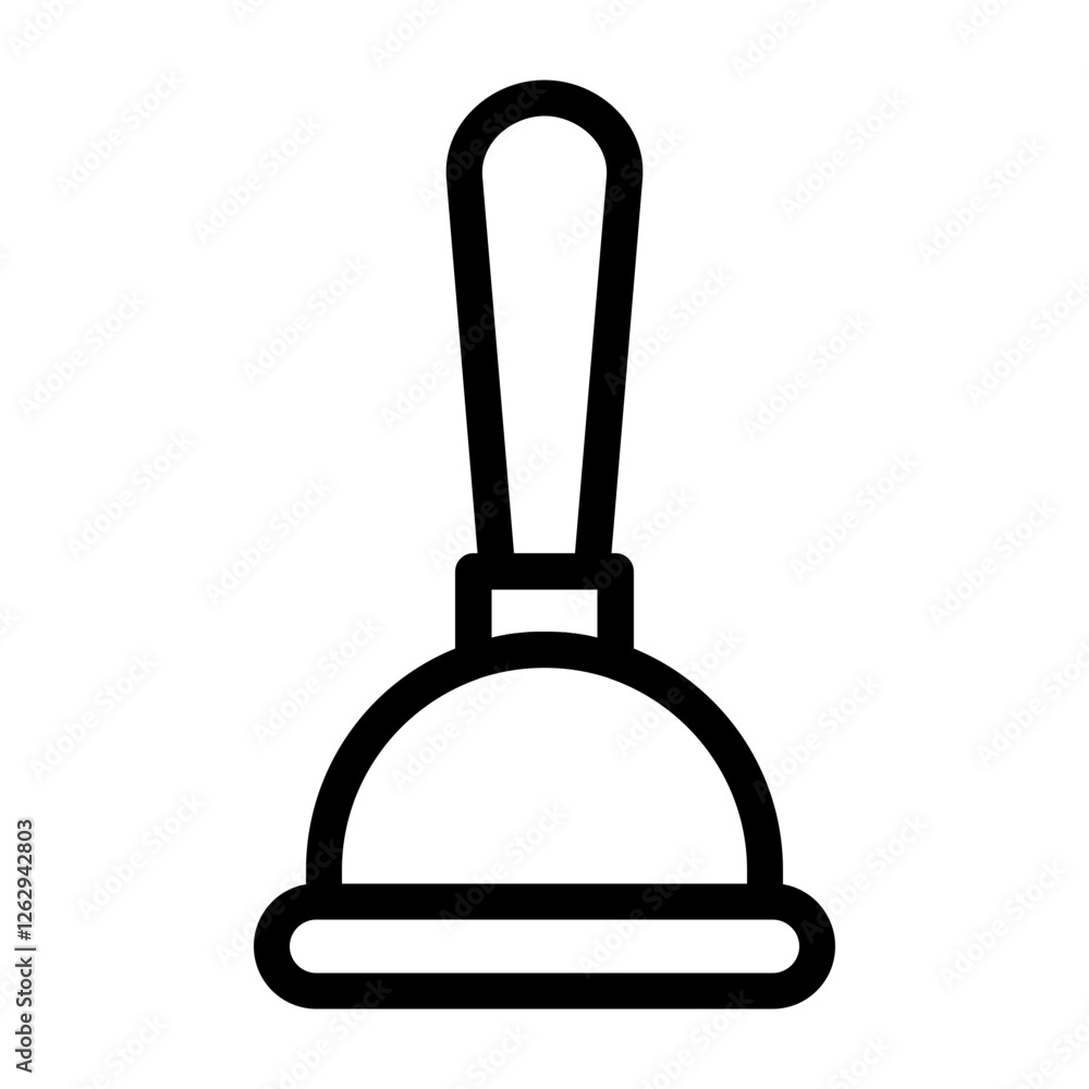 Obraz premium Plunger Icon