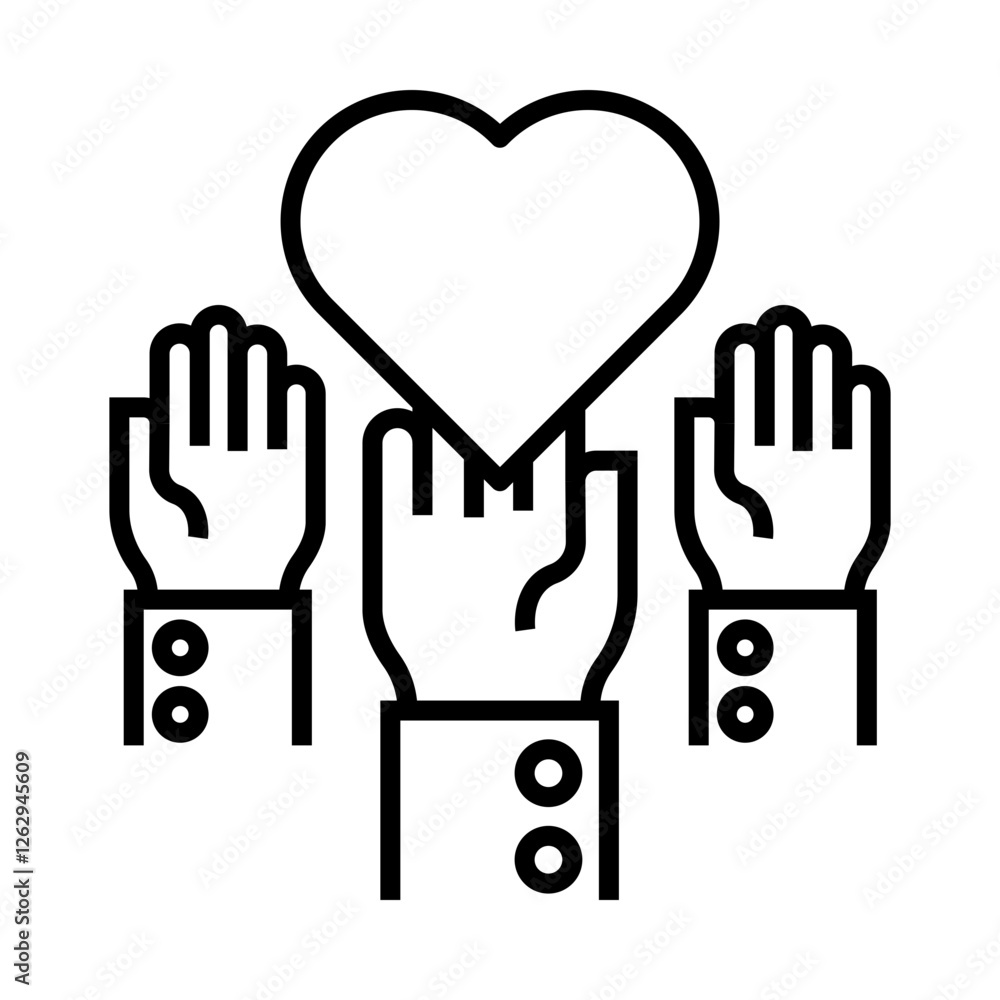 Fototapeta premium Volunteer