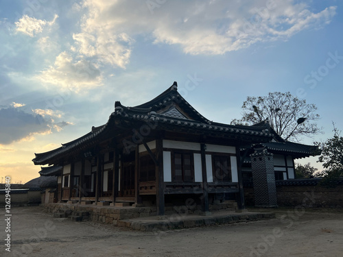 Wallpaper Mural Housing at Andong Hahoe Folk Village Torontodigital.ca