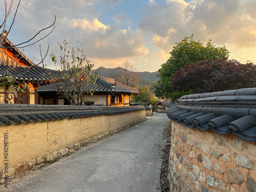 Housing at Andong Hahoe Folk Village