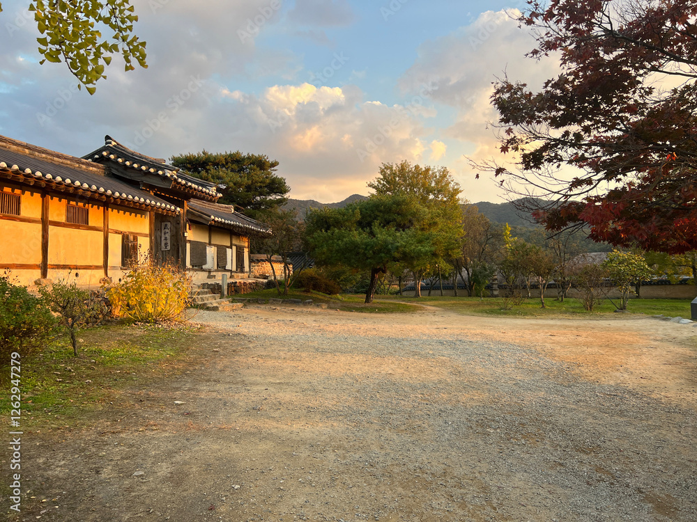 Housing at Andong Hahoe Folk Village