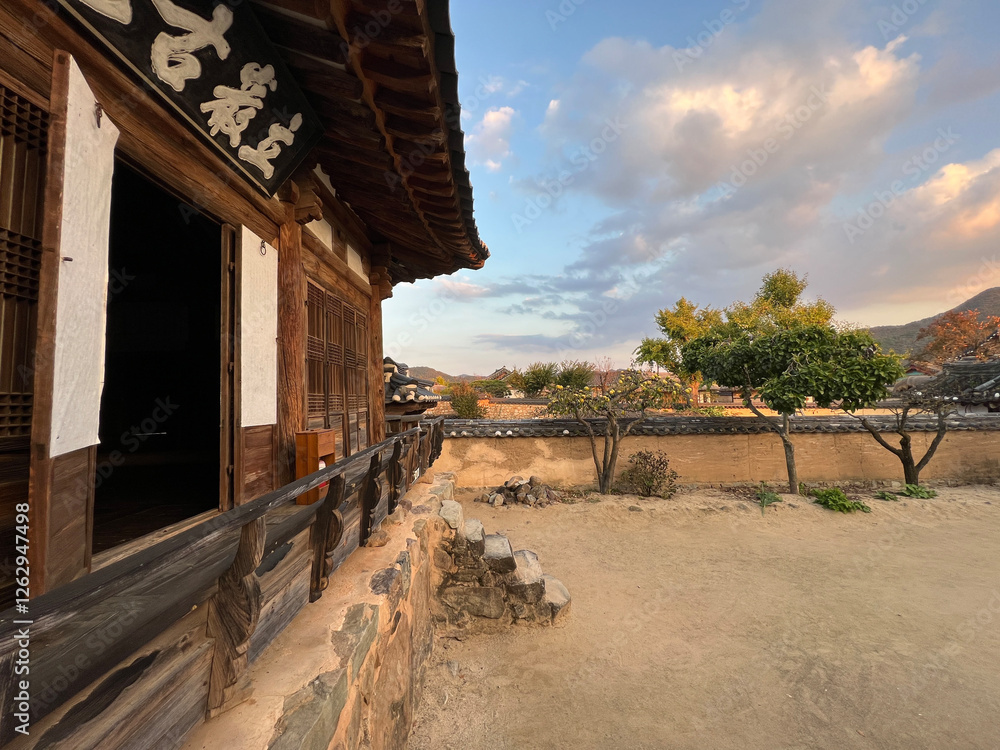 Housing at Andong Hahoe Folk Village