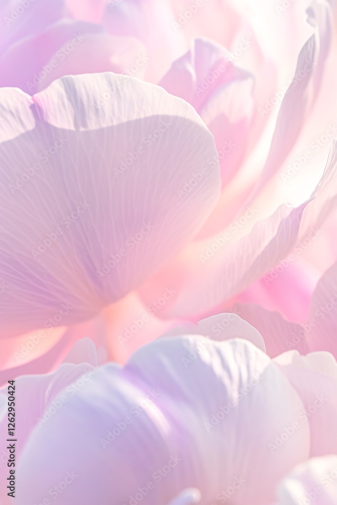 Closeup pink peony petals with dreamy romantic effect for Easter, Mothers Day, Valentine Day celebrations. Spring wedding flower background with copy space Closeup pink peony petals with dreamy romantic effect for Easter, Mothers Day, Valentine Day celebrations. Spring wedding flower background with copy space