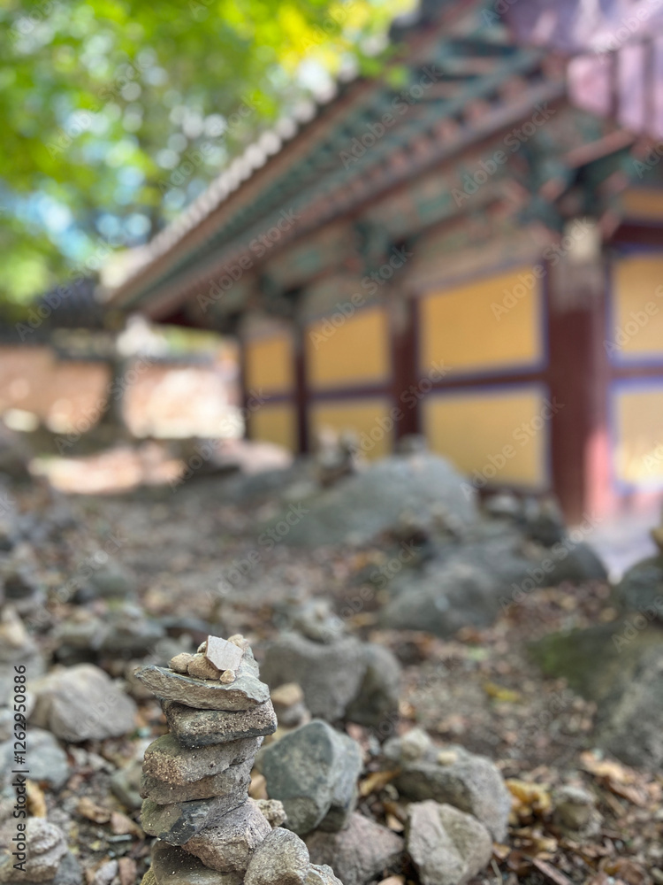 Bulguksa Buddhist temple in Gyeongju, South Korea