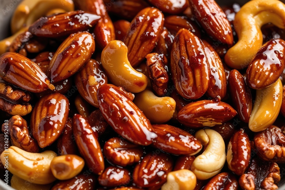 Premium Honey-Glazed Mixed Nuts: A Crunchy Delight Premium Honey-Glazed Mixed Nuts: A Crunchy Delight