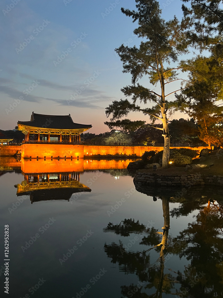 Donggung palace and wolji pond