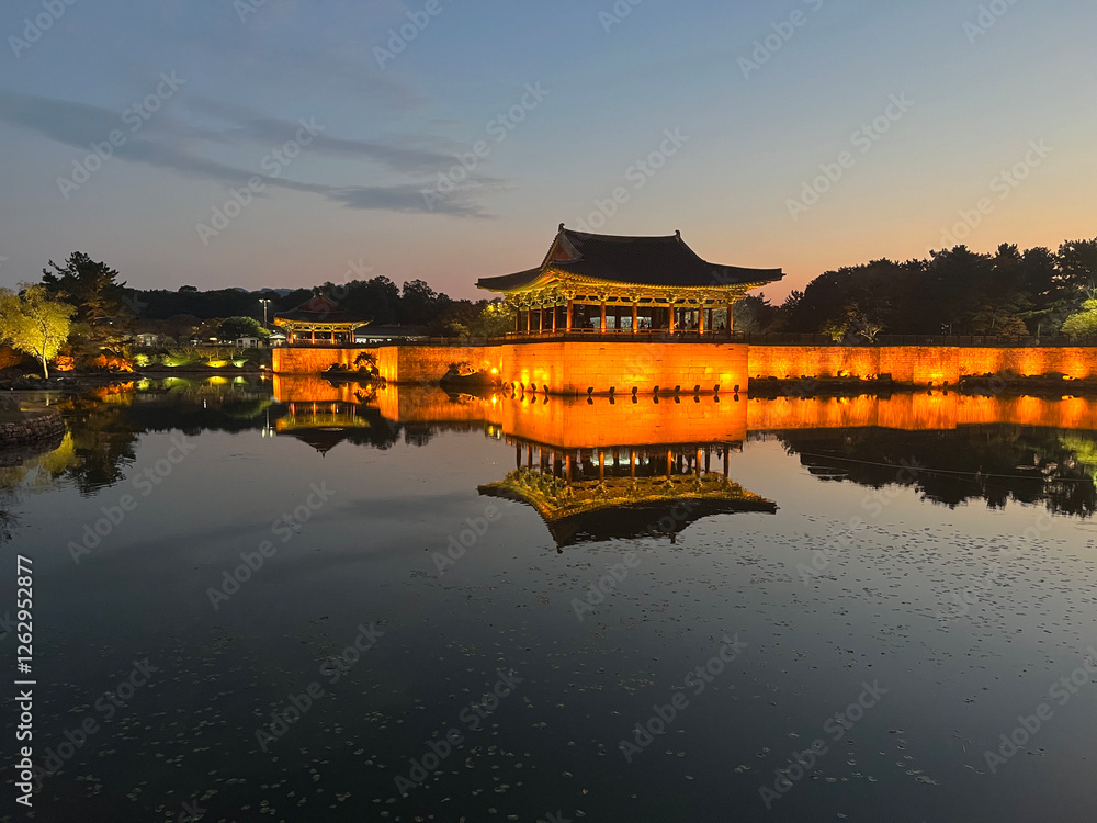 Donggung palace and wolji pond